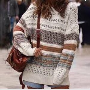 Zara cotton sweater NWOT